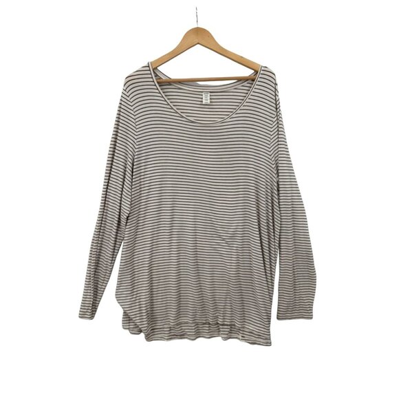 Old Navy Luxe Top Blouse Shirt‎ Womens XXL Casual Comfy Corpcore Teacher - Picture 1 of 10